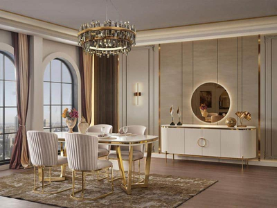 Tesla Luxury Modern Yemek Odası - sitelerankara.com - Pakel Mobilya