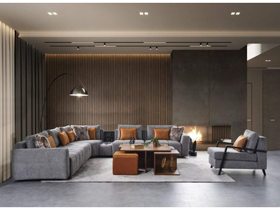 Plus Modern Köşe Koltuk Takımı - sitelerankara.com - Pakel Mobilya