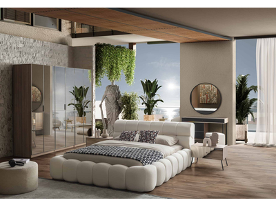 Bronze Ceviz Modern Yatak Odası - sitelerankara.com - Pakel Mobilya