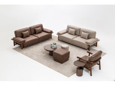 Aura Nubuk Modern Koltuk Takımı - sitelerankara.com - Pakel Mobilya
