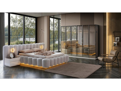 Nova Modern Yatak Odası - sitelerankara.com - Pakel Mobilya