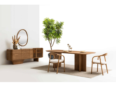 Natura Modern Ahşap Yemek Odası Takımı – Şık ve Dayanıklı Tasarım - sitelerankara.com - Pakel Mobilya