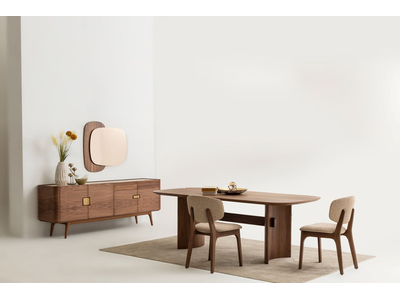 Arte Modern Yemek Odası Takımı – Ahşap Detaylı Şık ve Dayanıklı Tasarım - sitelerankara.com - Pakel Mobilya