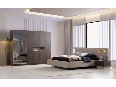 Asya Modern Yatak Odası - sitelerankara.com - Pakel Mobilya