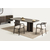 Natura Koyu Meşe Modern Yemek Odası, 2 image - sitelerankara.com - Pakel Mobilya
