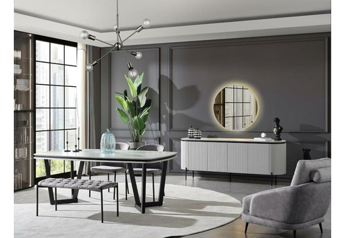 Tesla Plus Modern Yemek Odası - sitelerankara.com - Pakel Mobilya