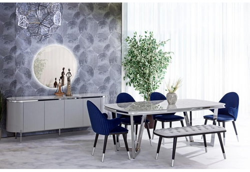 Tesla New Modern Yemek Odası - sitelerankara.com - Pakel Mobilya