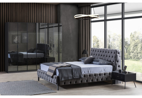 Bronze Antrasit Modern Yatak Odası - sitelerankara.com - Pakel Mobilya