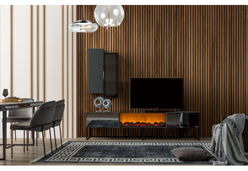 Floria Antrasit Modern Tv Ünitesi - sitelerankara.com - Pakel Mobilya