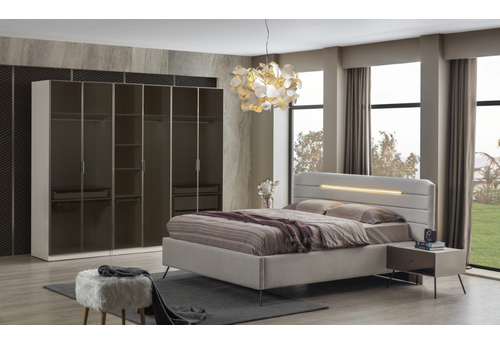 Bronze Aytaşı Modern Yatak Odası - sitelerankara.com - Pakel Mobilya
