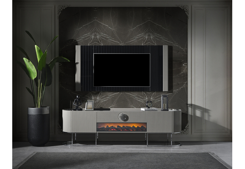 Gucci Duman Gri Modern Tv Ünitesi - sitelerankara.com - Pakel Mobilya