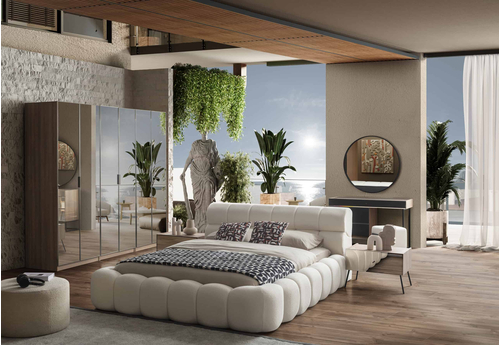 Bronze Ceviz Modern Yatak Odası - sitelerankara.com - Pakel Mobilya