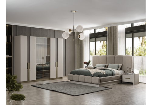 Platin Modern Yatak Odası - sitelerankara.com - Pakel Mobilya