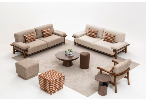 Aura Keten Modern Koltuk Takımı - sitelerankara.com - Pakel Mobilya
