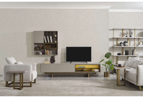 Stella Vizon Mink Modern Tv Ünitesi - sitelerankara.com - Pakel Mobilya
