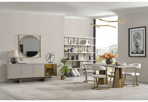 Stella Vizon Mink Modern Yemek Odası - sitelerankara.com - Pakel Mobilya