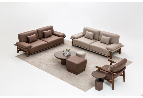 Aura Nubuk Modern Koltuk Takımı - sitelerankara.com - Pakel Mobilya