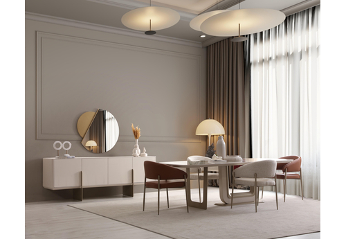 Hermes Modern Yemek Odası Takımı - sitelerankara.com - Pakel Mobilya