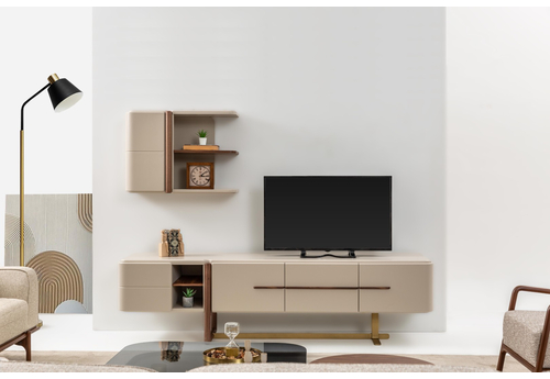 Hermes Modern TV Ünitesi – Şık ve İşlevsel Tasarım - sitelerankara.com - Pakel Mobilya