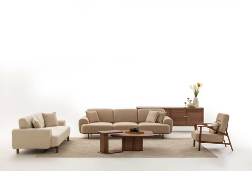 Arte Modern Oturma Grubu – Ahşap Detaylı Şık ve Konforlu Koltuk Takımı - sitelerankara.com - Pakel Mobilya