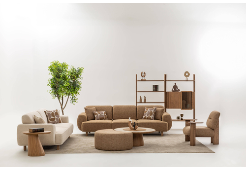 Natura Modern Oturma Grubu – Ahşap Detaylı, Şık ve Konforlu Koltuk Takımı - sitelerankara.com - Pakel Mobilya
