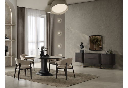 Line 26 Dark Modern Yemek Odası - sitelerankara.com - Pakel Mobilya