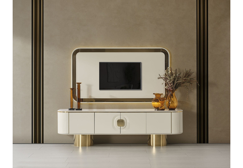Farrera Luxury Modern Tv Ünitesi - sitelerankara.com - Pakel Mobilya