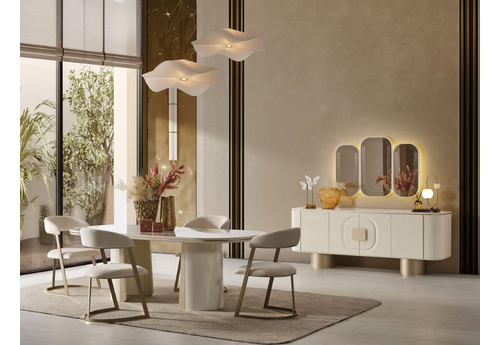 Farella Luxury Modern Yemek Odası - sitelerankara.com - Pakel Mobilya