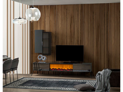 Bronze Antrasit Modern Tv Ünitesi - sitelerankara.com - Pakel Mobilya