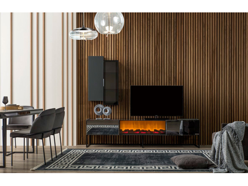 Floria Antrasit Modern Tv Ünitesi - sitelerankara.com - Pakel Mobilya