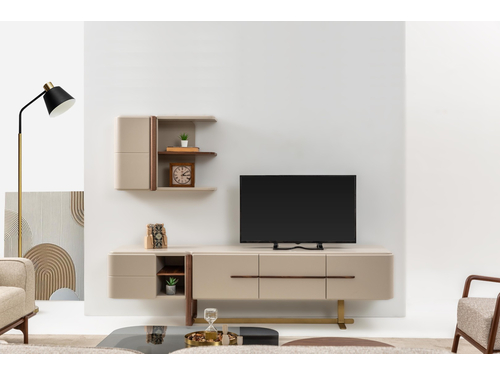 Hermes Modern TV Ünitesi – Şık ve İşlevsel Tasarım - sitelerankara.com - Pakel Mobilya