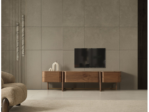Line 26 Walnut Modern Tv Ünitesi - sitelerankara.com - Pakel Mobilya