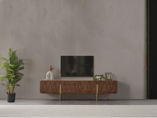 Wogg 30 Walnut Modern Tv Ünitesi - sitelerankara.com - Pakel Mobilya